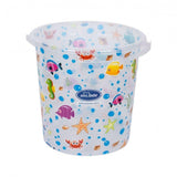 Кофа За Баня Прозрачна Шарена Бяла 100 50 Sevi Baby