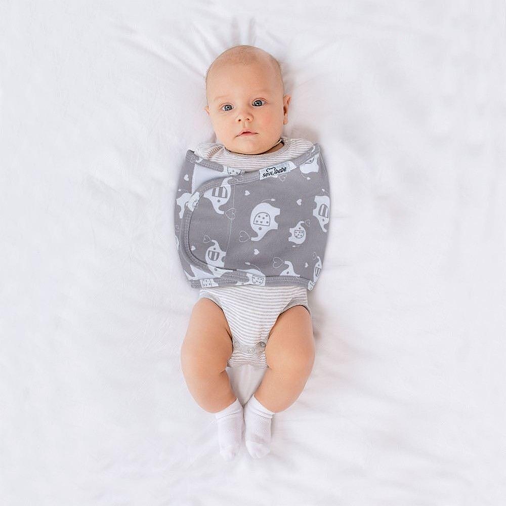 Колан Завивка За Новородено Слон 504 193 Sevi Baby