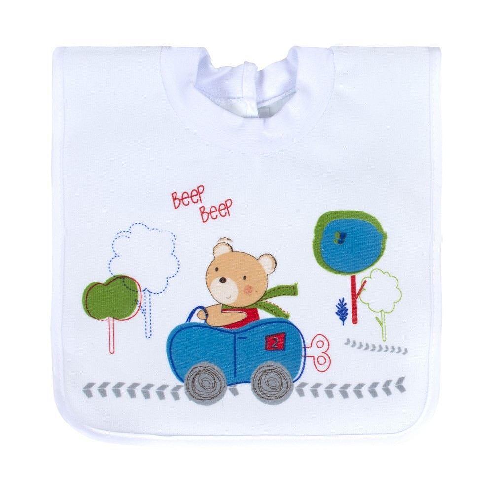 Лигавник С Яка И Велкро Закопчаване Мече 24 122 Sevi Baby