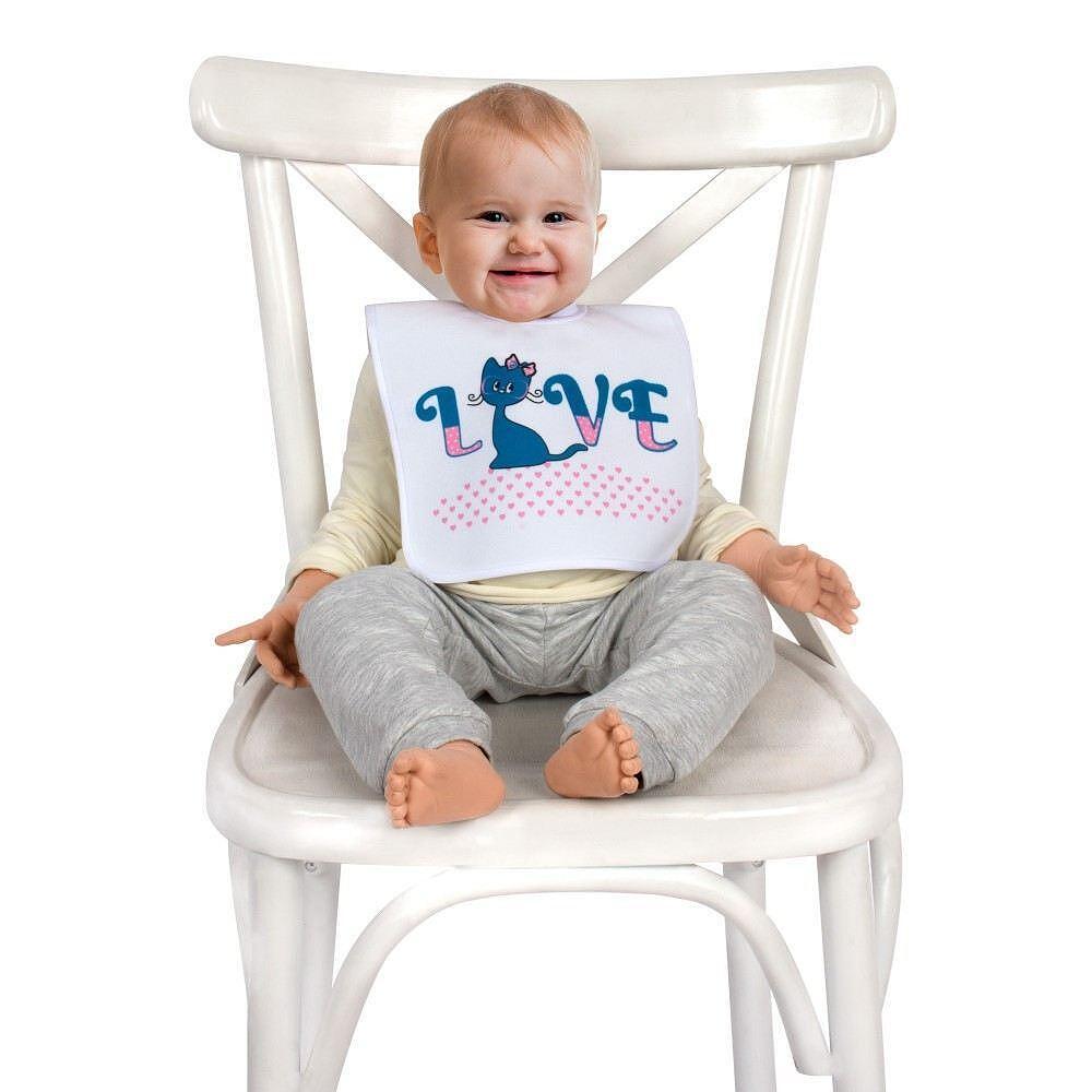 Лигавник С Яка И Велкро Закопчаване Коте 24 123 Sevi Baby