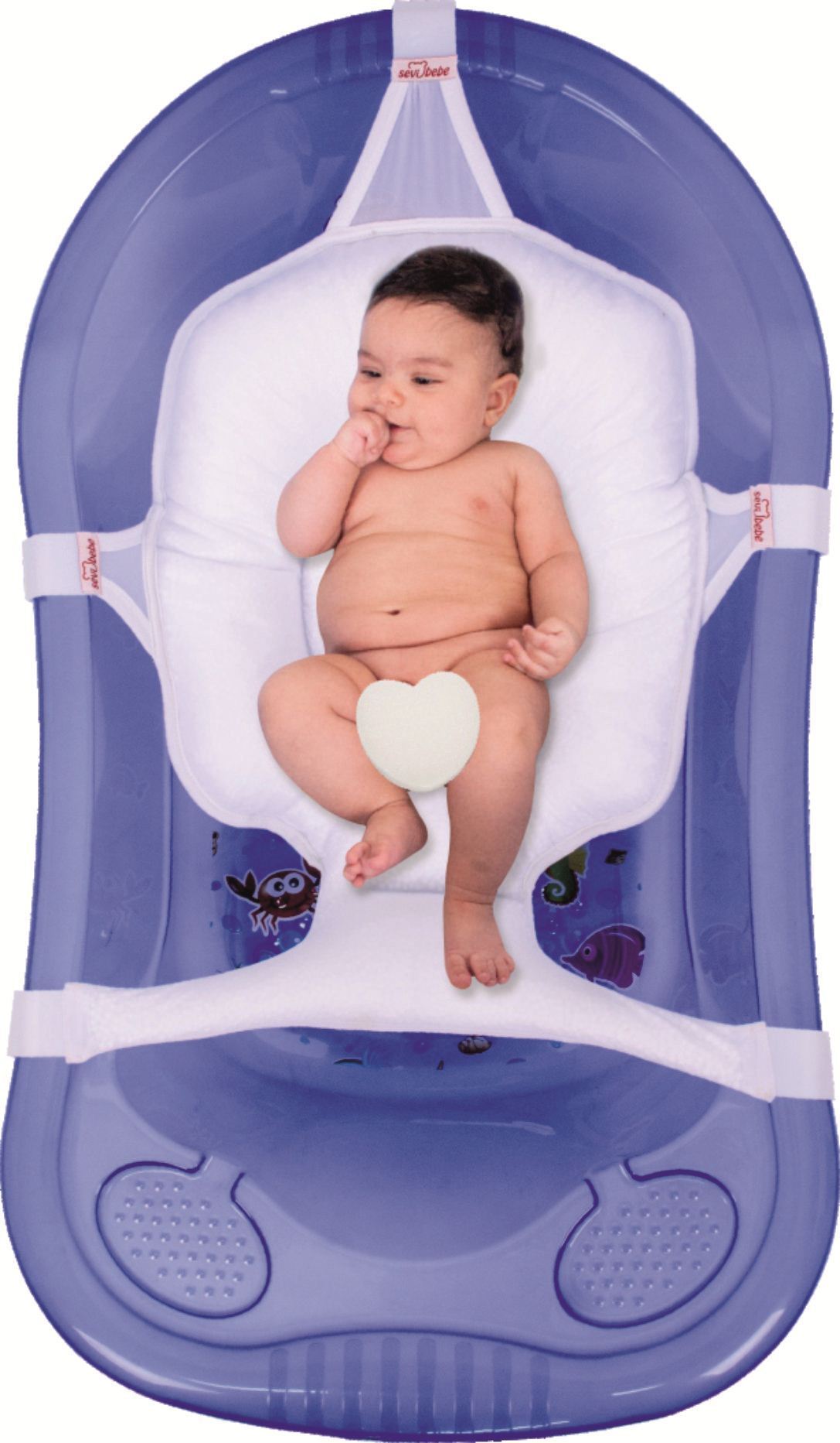 Многофункционална Подложка За Вана С Пълнеж 699 Sevi Baby