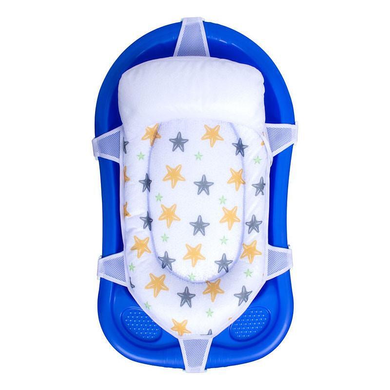 Мултифункционална Подложка За Къпане С Възглавничка Звезди 690 56 Sevi Baby