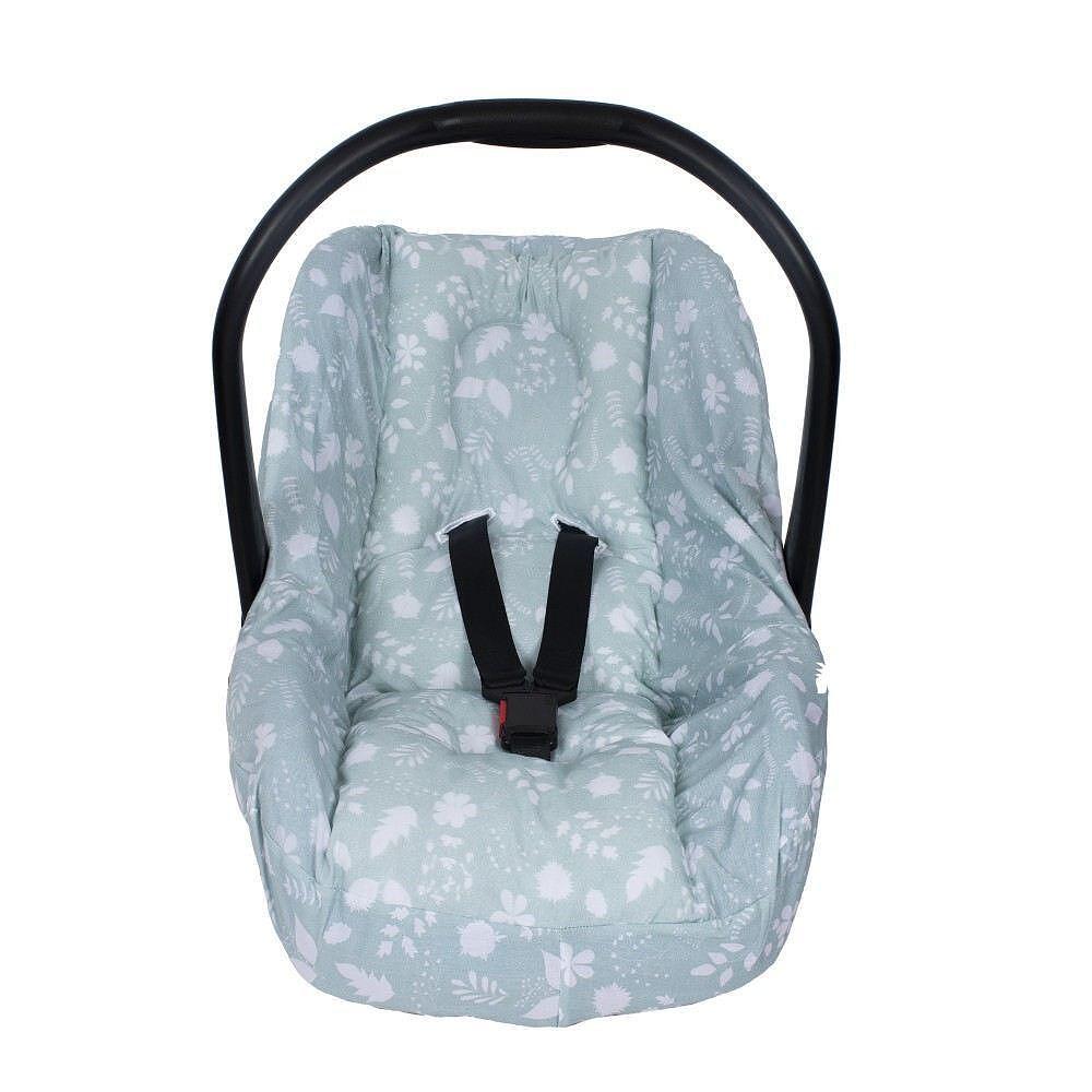 Калъф За Столче За Кола С Опора На Кръста Leaf Pattern 61 92 Sevi Baby
