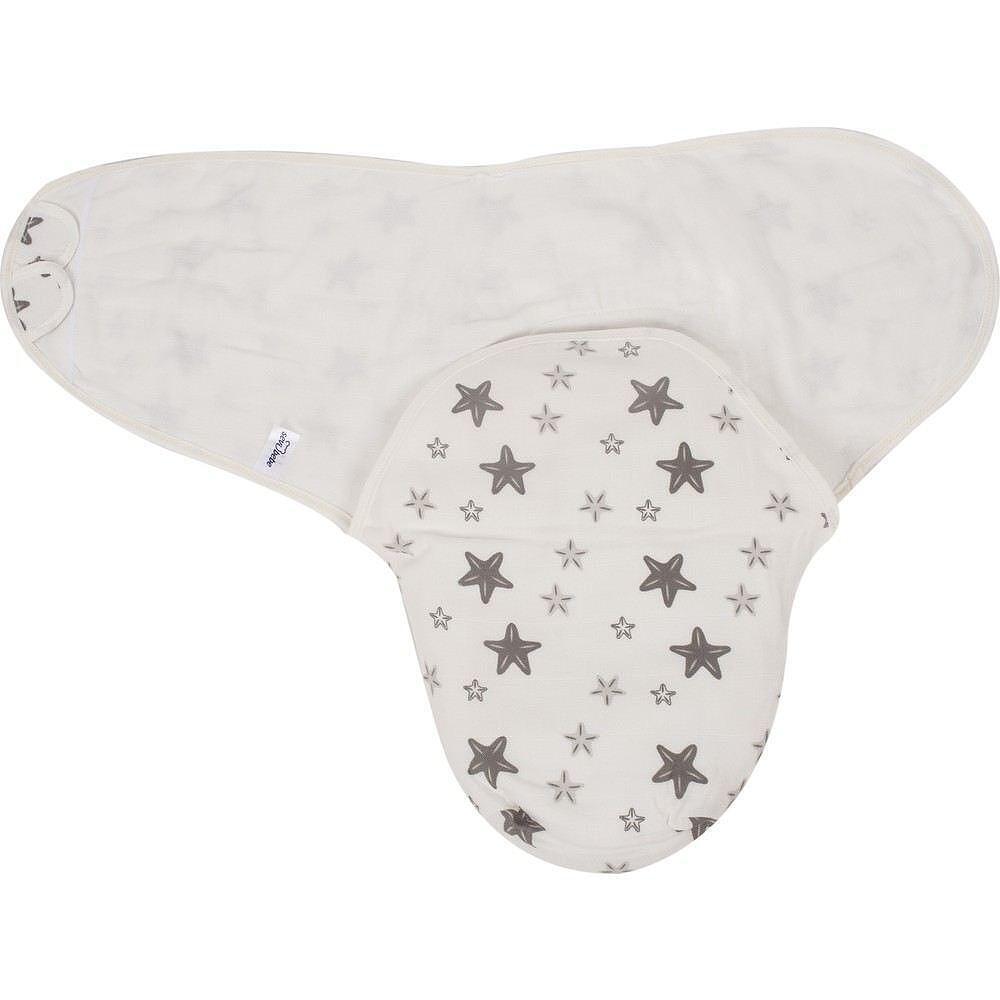 Муселинова Антистрес Пелена За Новородено Grey Stars Sevi Baby
