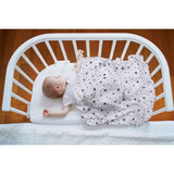 Муселинова Пелена 100x100 Cm Падащи Сиви Звезди 353 140 13 Sevi Baby