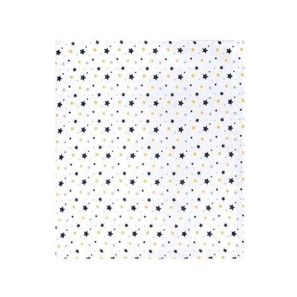 Муселинова Пелена 120x100 Cm Сини Звезди 319 140 1 Sevi Baby