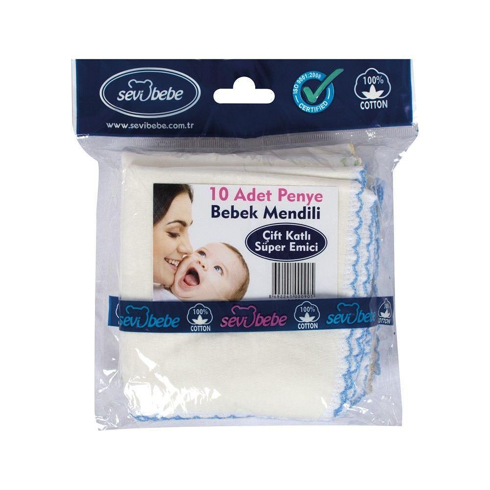 Памучни Кърпи 10бр 901 90 Sevi Baby
