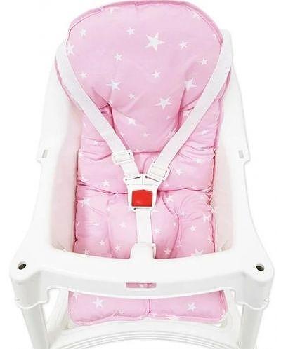 Подложка За Стол За Хранене Розови Звезди 150 2 Sevi Baby