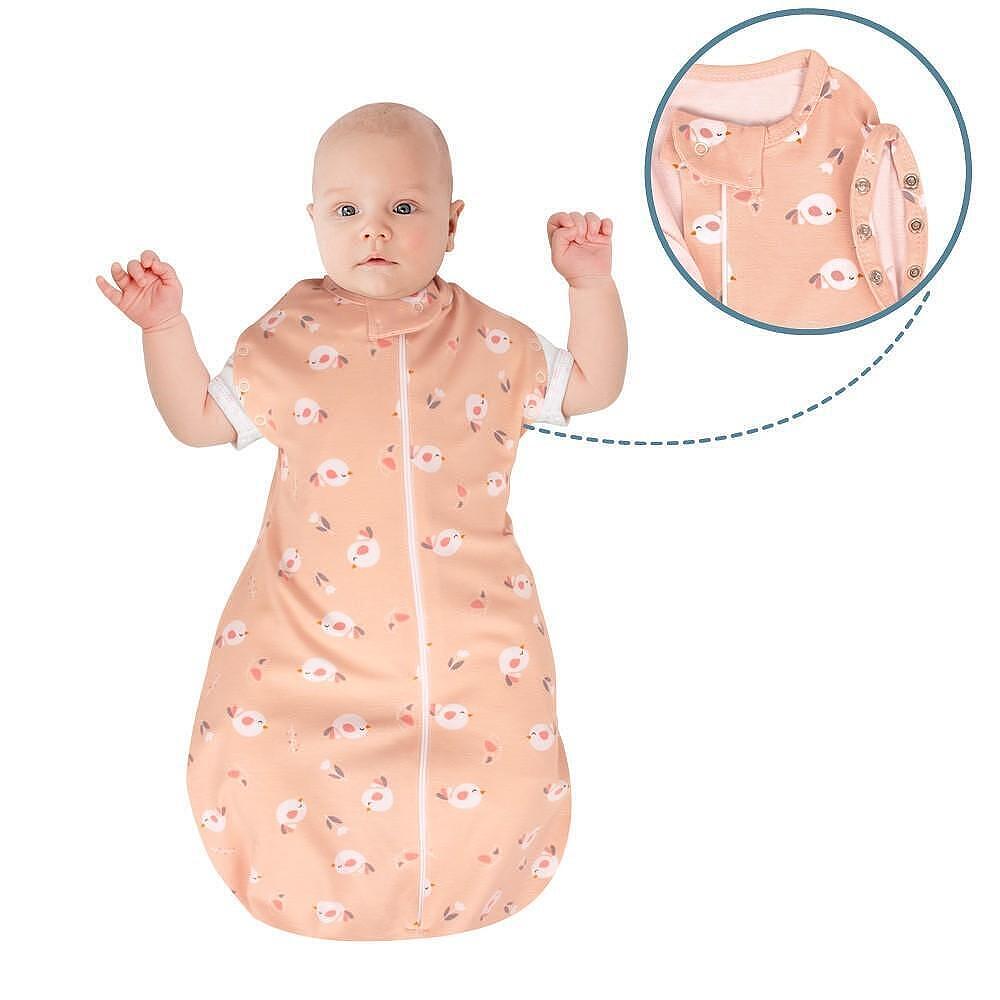 Спален Чувал И Завивка За Новородено 2 В 1 Розов 559 194 Sevi Baby