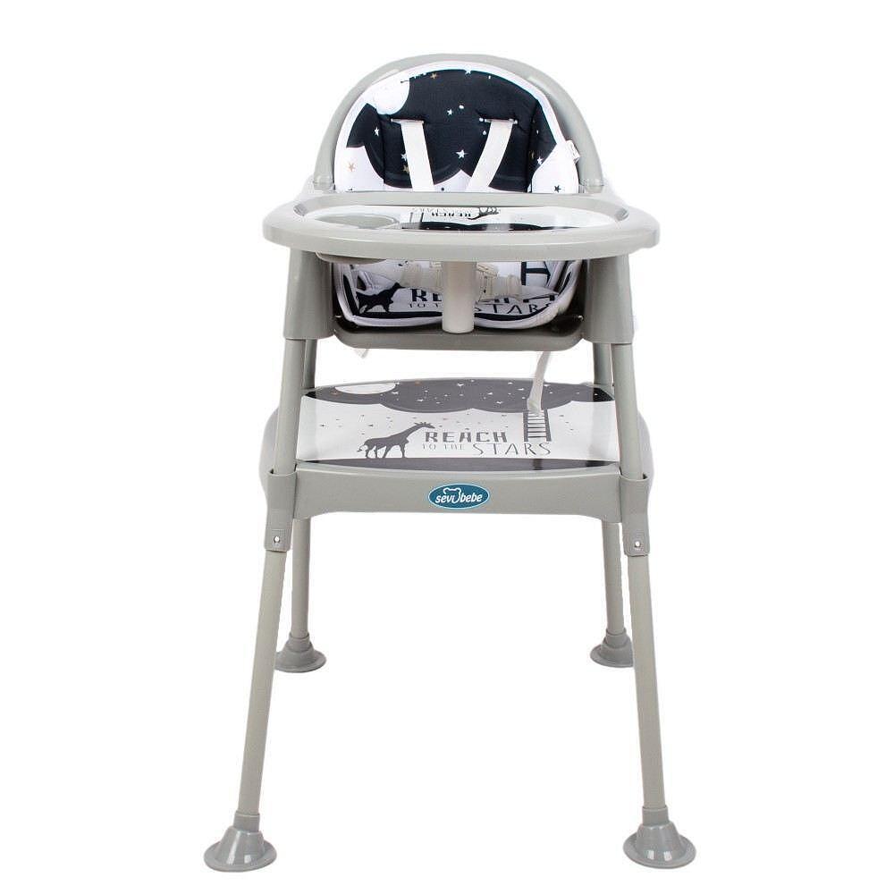Стол За Хранене 3в1 Сив 279 13 Sevi Baby