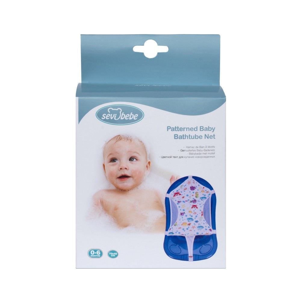 Универсална Шарена Мрежа За Бебешка Вана 693 Sevi Baby
