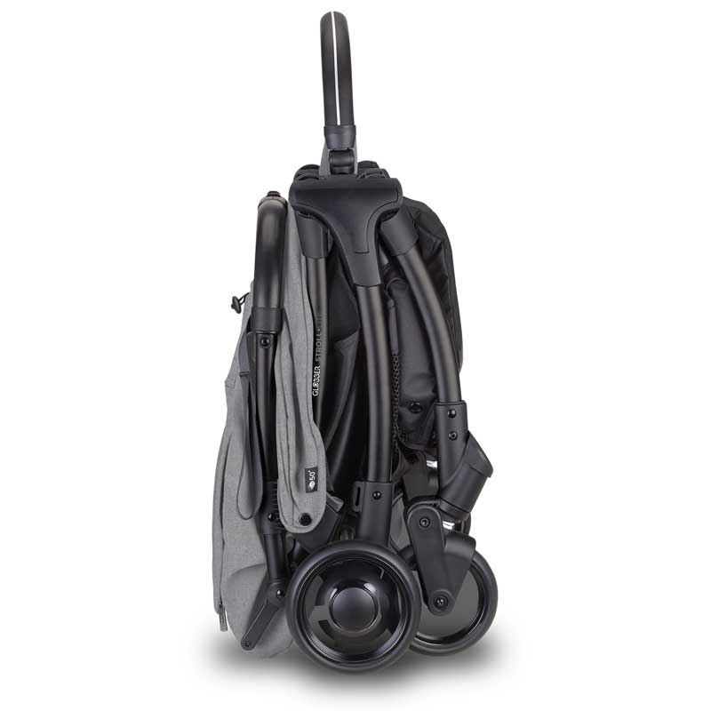 Сгъваема Бебешка Количка Stroll Lite В Сив Цвят Globber