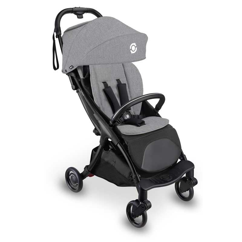 Сгъваема Бебешка Количка Stroll Lite В Сив Цвят Globber