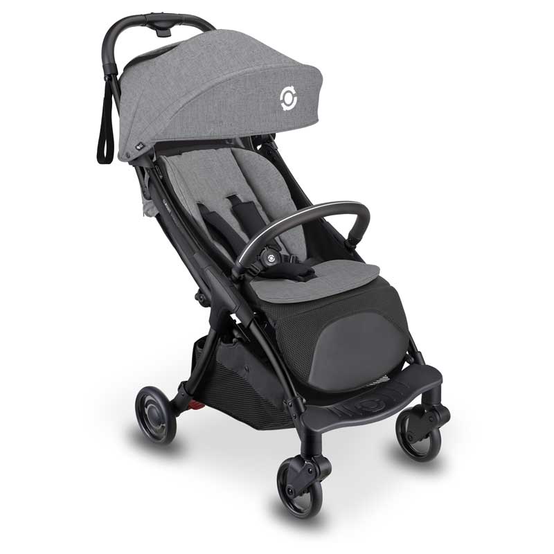 Сгъваема Бебешка Количка Stroll Lite В Сив Цвят Globber