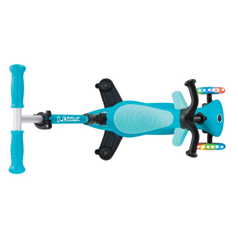 Сгъваема Тротинетка 5 В 1 Globber Go Up Active Lights 360° - Аква