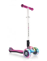 Сгъваема Тротинетка Elite Light Със Светещи Гуми И Платформа - Розова --- BebeMama