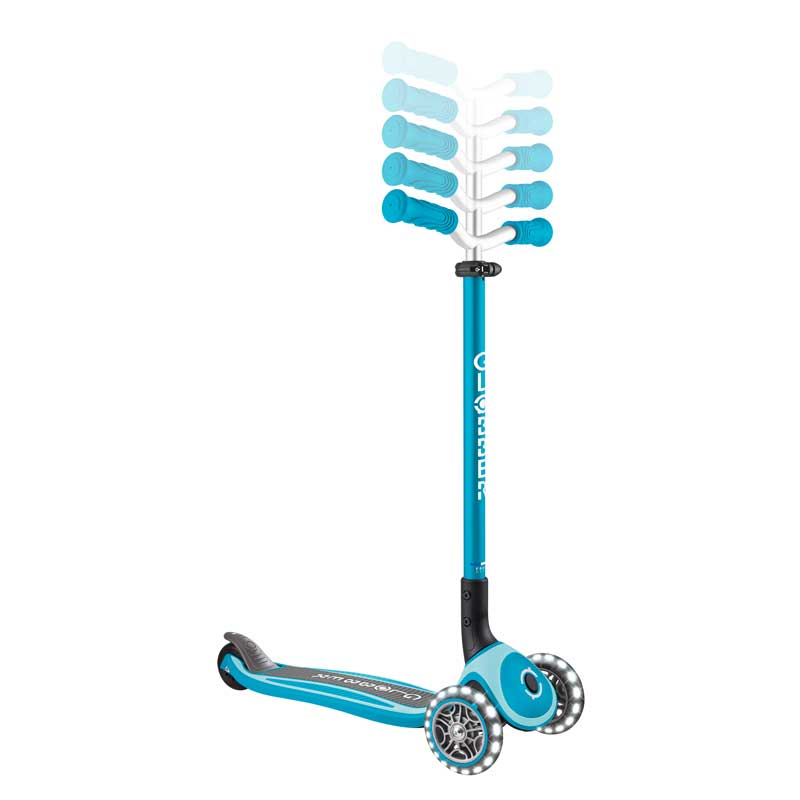 Сгъваема Тротинетка С Три Колела Master Lights Синя Globber