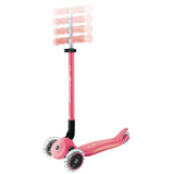 Сгъваема Тротинетка Със Светещи Дръжки Elite Glow Lights, Цвят Корал Globber
