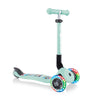 Сгъваема Тротинетка Със Светещи Колела Globber Junior Fantasy Lights Ментово Зелена - Тротинетки - Globber - BebeMama