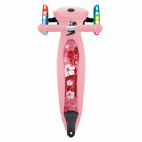 Сгъваема Тротинетка Със Светещи Колела Globber Junior Fantasy Lights Пастелно Розова --- BebeMama