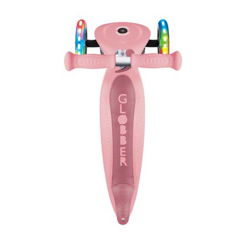 Сгъваема Тротинетка Със Светещи Колела Globber Primo Foldable Lights, Розова