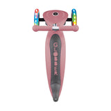 Сгъваема Тротинетка Със Светещи Гуми Globber Primo Foldable Lights Пепел От Рози --- BebeMama