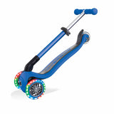 Сгъваема Тротинетка Със Светещи Колела Globber Junior - 2+ Г. Синя --- BebeMama