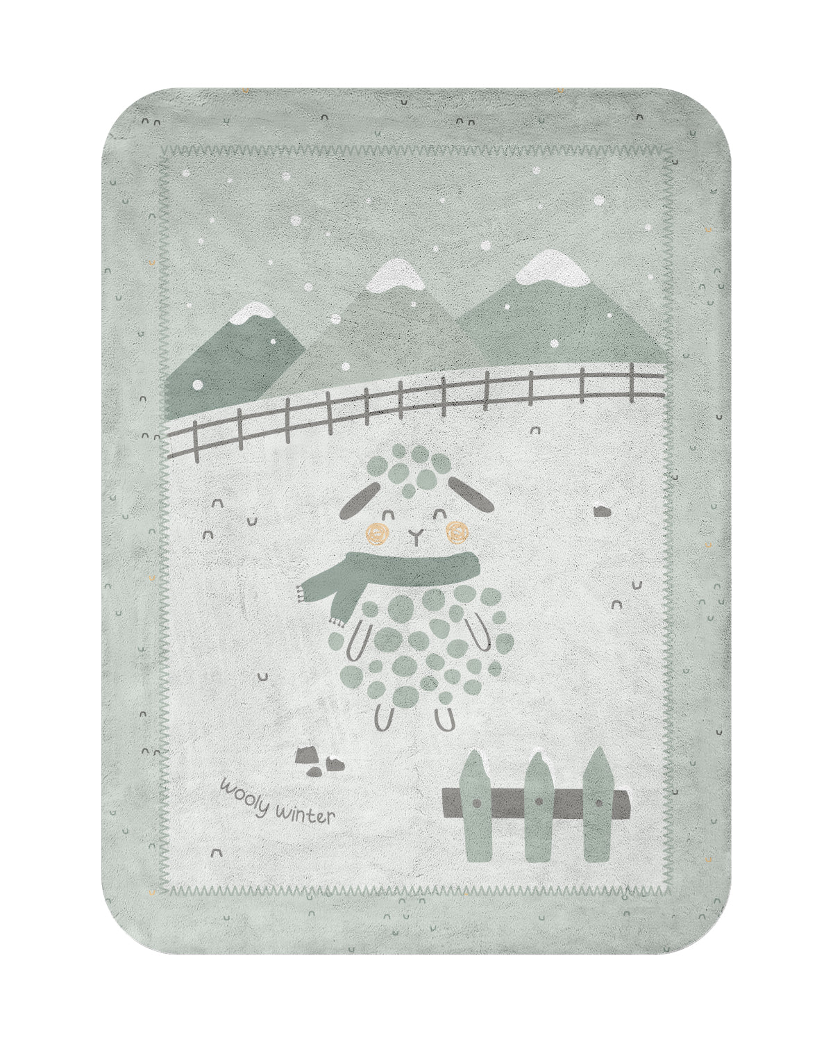 Супер Меко Бебешко Одеяло 110/140 См Sleepy Sheep