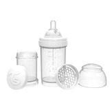 Шише Против Колики За Бебета Twistshake 180 Мл Бяло - Шишета За Хранене - Twistshake - BebeMama