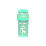 Шише Против Колики За Бебета 180 Мл Зелено Twistshake