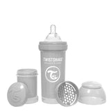 Шише За Бебета Против Колики Twistshake 260 Мл.Сиво - Шишета За Хранене - Twistshake - BebeMama