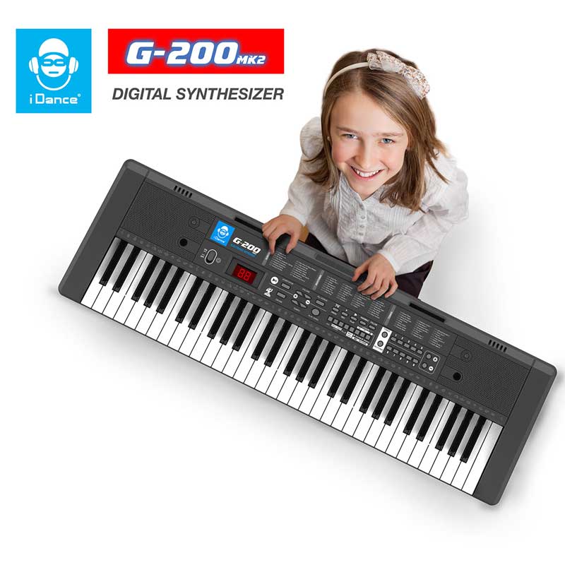 Sintetizator pentru copii cu 5 octave - 61 de clape