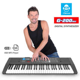 Sintetizator pentru copii cu 5 octave - 61 de clape