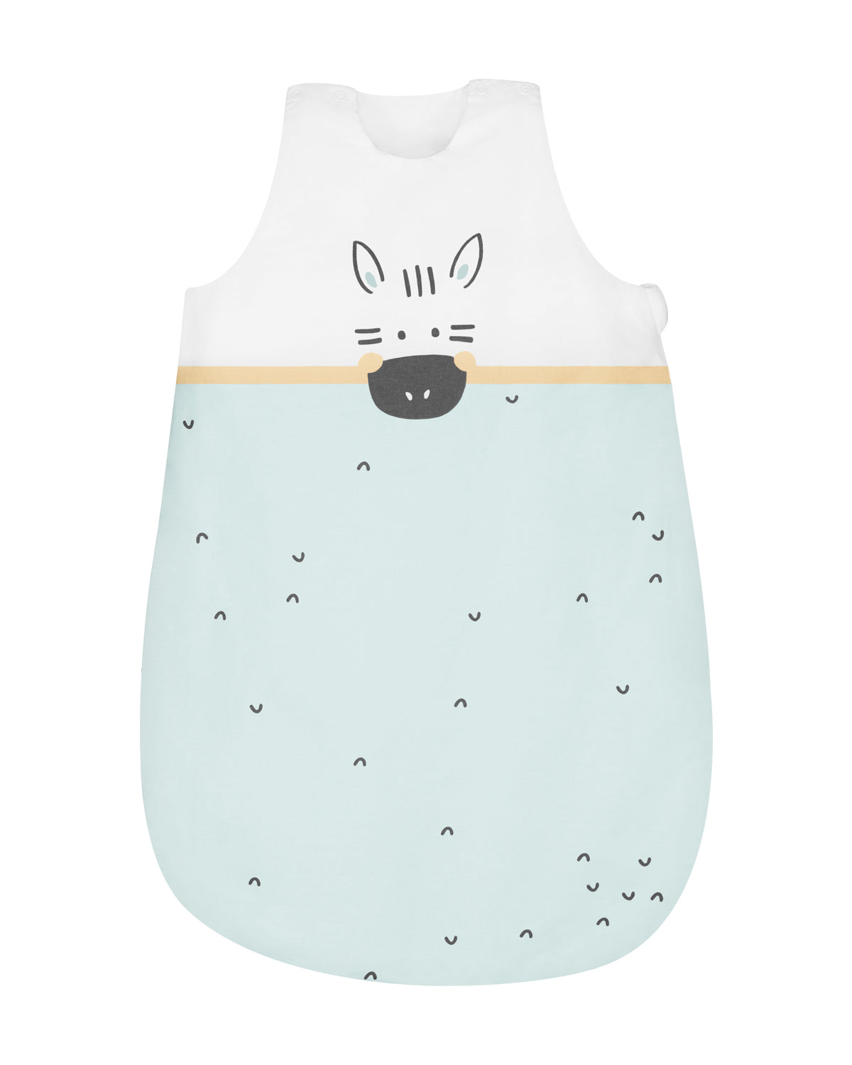 Sac de dormit de vară 0-6 luni Stripy Friends