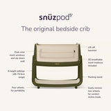 Бебешка Кошара Snuzpod5 Olive Snüz
