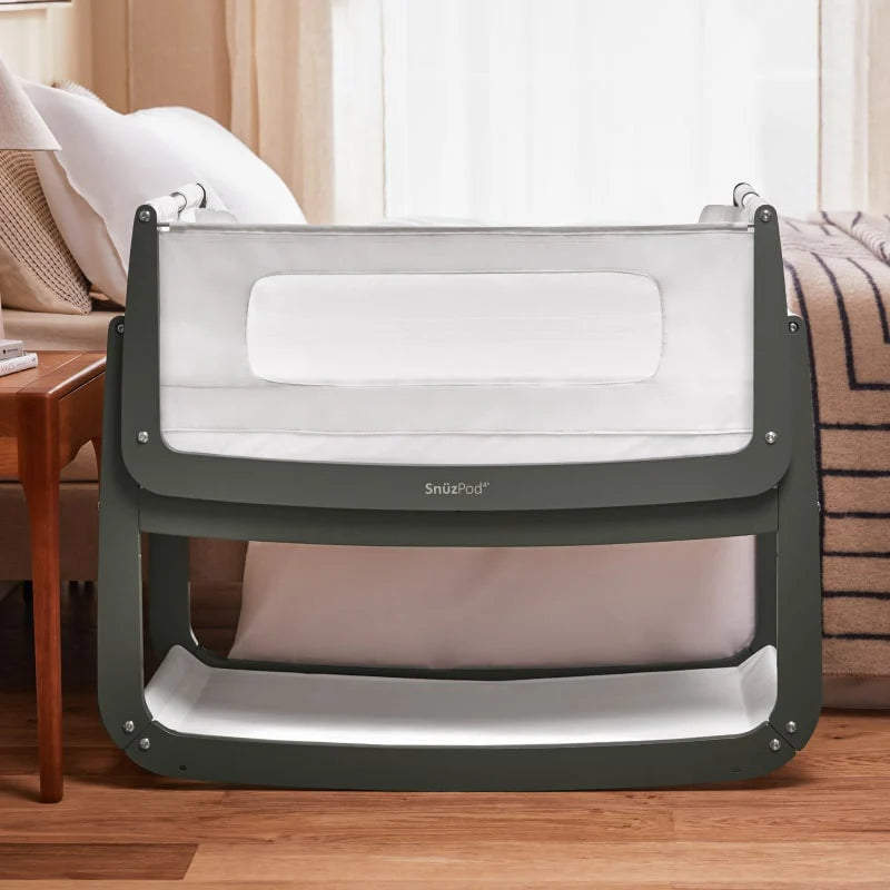 Snuzpod⁴ bébi bölcső, zsálya zöld, Snüz
