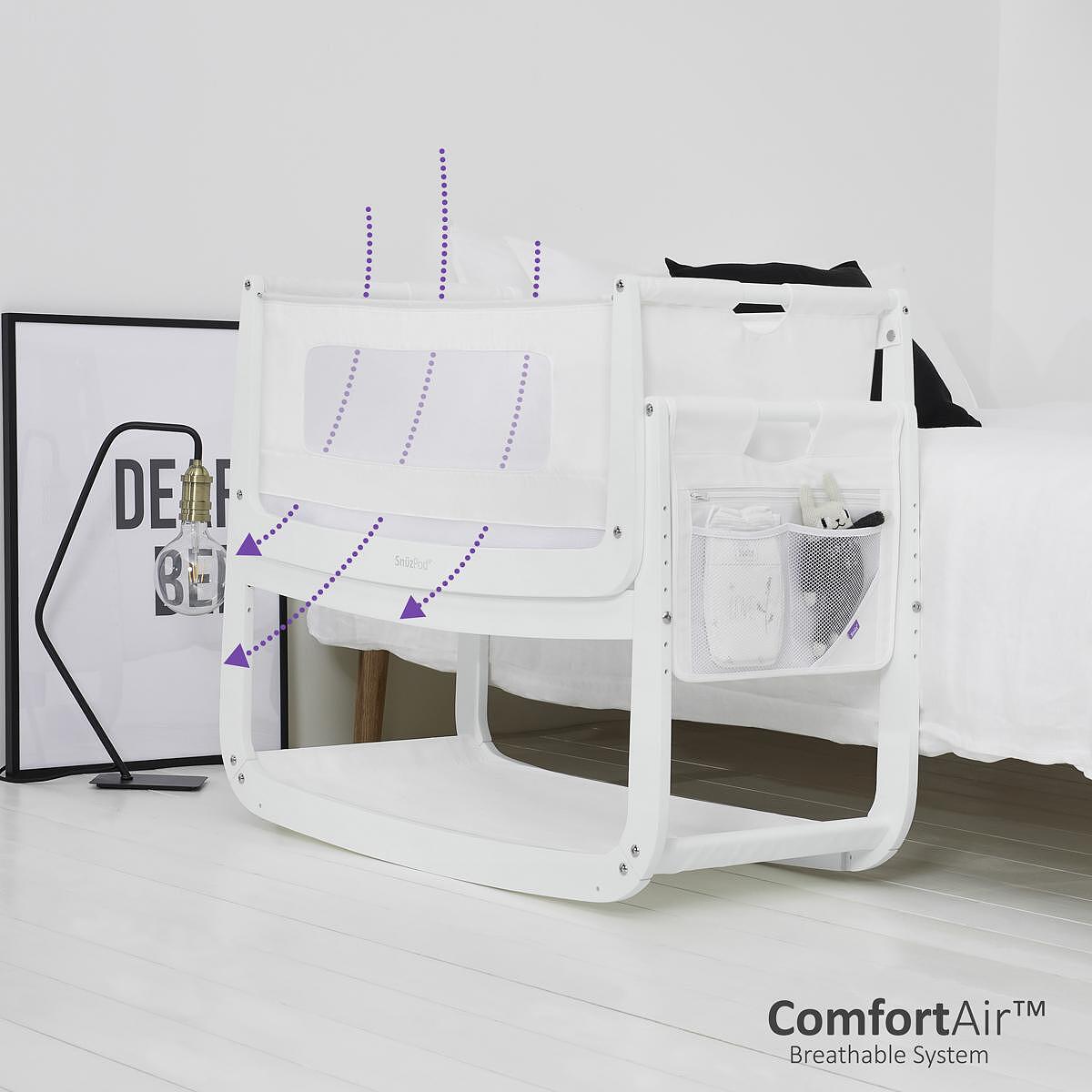 Бебешка Кошара Snuzpod⁴ White Snüz