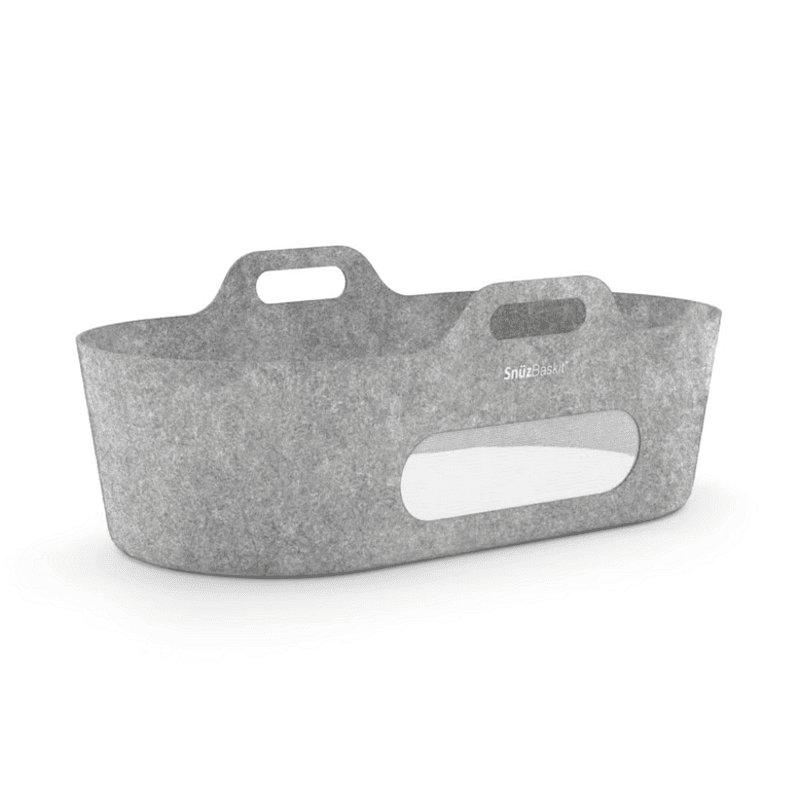 Бебешка Кошница За Спане Snuzbaskit Dark Grey Moses Basket & Natural Beech Snüz