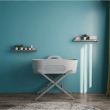 Snuzbaskit Light Grey mózeskosár & Dove Grey Snüz babakosár alvókosár