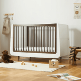 Snuzkot Skandi Ebony Snüz átalakítható rácsos kiságy