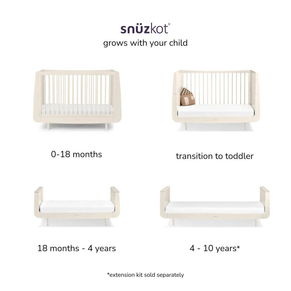 Бебешко Трансформиращо Легло Snuzkot Skandi Cashmere Snüz