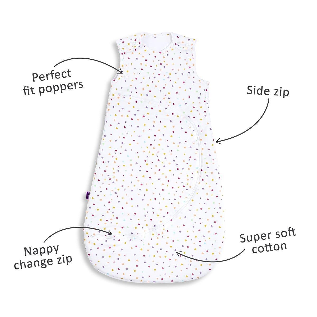 Чувал За Спане С Цип Snuzpouch (0 6 М.) Multi Spots Snüz