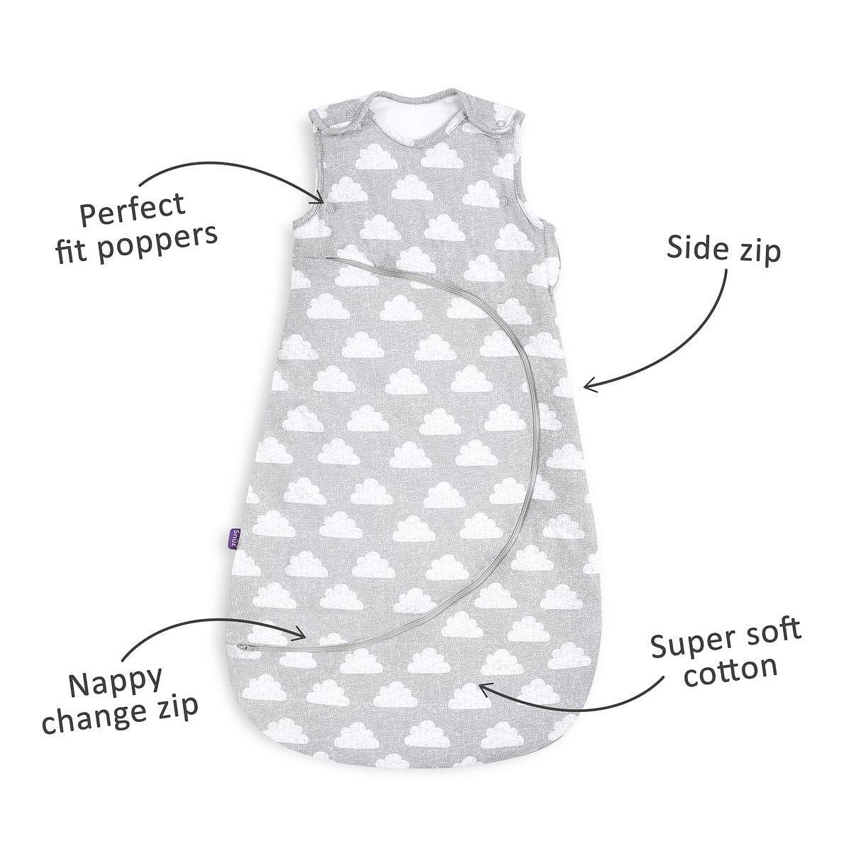 Чувал За Спане С Цип Snuzpouch (6 18 М.) Cloud Nine Snüz