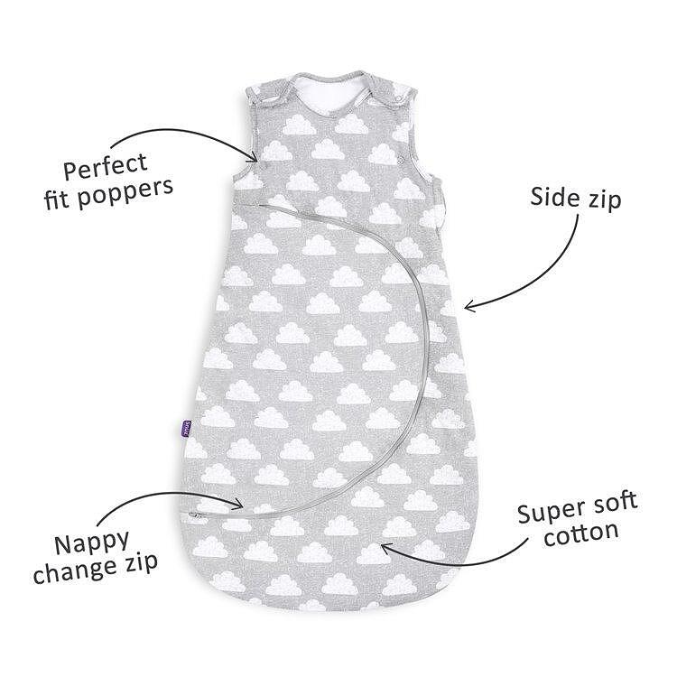 Летен Чувал За Спане С Цип Snuzpouch (0 6 М.) Cloud Nine Snüz