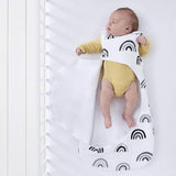 Зимен Чувал За Спане С Цип Snuzpouch (0 6 М.) Mono Rainbow Snüz