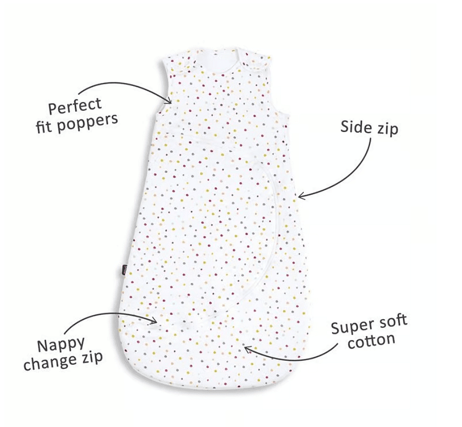 Летен Чувал За Спане С Цип Snuzpouch (0 6 М.) Multi Spots Snüz