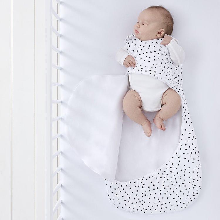Летен Чувал За Спане С Цип Snuzpouch (0 6 М.) Black Spots Snüz