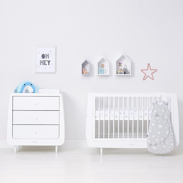 Летен Чувал За Спане С Цип Snuzpouch (0 6 М.) White Stars Snüz