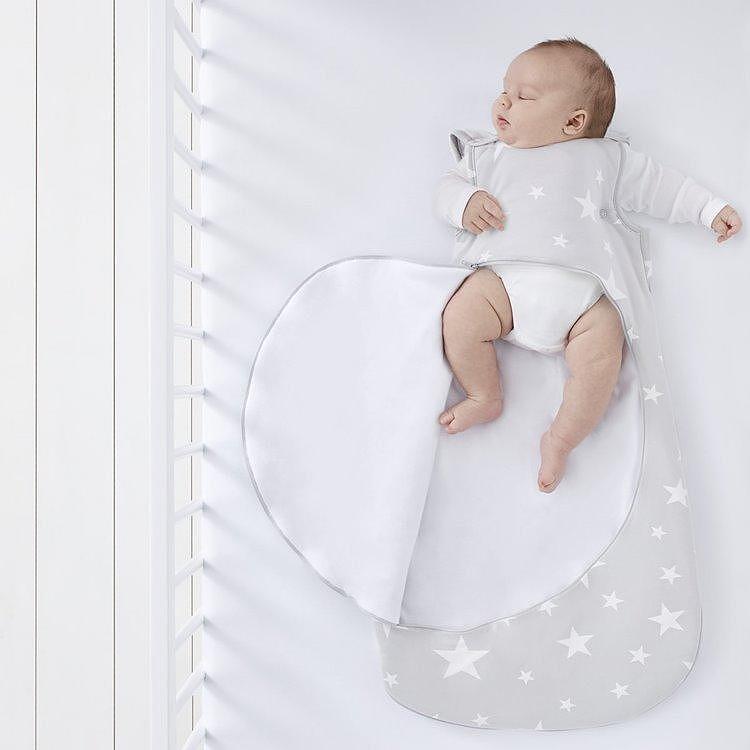 Летен Чувал За Спане С Цип Snuzpouch (0 6 М.) White Stars Snüz