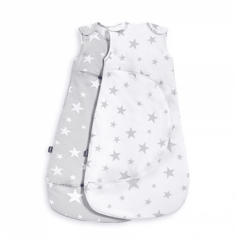 Летен Чувал За Спане С Цип Snuzpouch (6 18 М.) Grey Stars Snüz